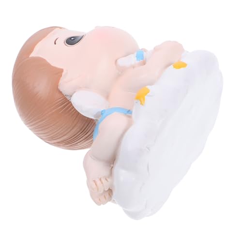 BESTonZON Babykuchen Dekoration Resin Figur Prinz Kuchen Ornament Geburtstagskuchen Deko Junge Party Tischdeko Kuchenaufsatz BESTonZON Babykuchen Dekoration Resin Figur Prinz Kuchen Ornament Geburtstagskuchen Deko Junge Party Tischdeko Kuchenaufsatz von BESTonZON