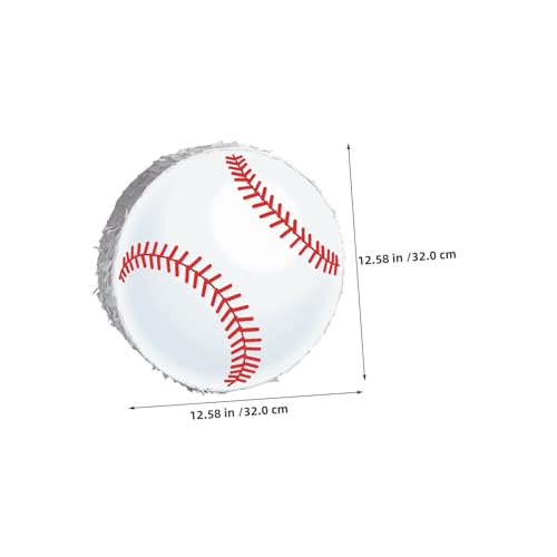 BESTonZON Baseball Pinata mit Augenbinde Schläger und Konfetti Baseball-motto Geburtstagsspiel Einfache Befüllung Hängende Deko für Jungen Interaktives Sportparty-highlight Sicher und BESTonZON Baseball Pinata mit Augenbinde Schläger und Konfetti Baseball-motto Geburtstagsspiel Einfache Befüllung Hängende Deko für Jungen Interaktives Sportparty-highlight Sicher und von BESTonZON