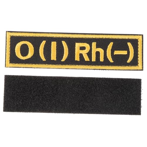 BESTonZON Blutgruppen Patch O Bestickter Leichter Klett Aufnäher für Uniformen Taktische Ausrüstung Jacken und Rucksäcke Strapazierfähiges Material für Notfälle und Identifikation BESTonZON Blutgruppen Patch O Bestickter Leichter Klett Aufnäher für Uniformen Taktische Ausrüstung Jacken und Rucksäcke Strapazierfähiges Material für Notfälle und Identifikation von BESTonZON