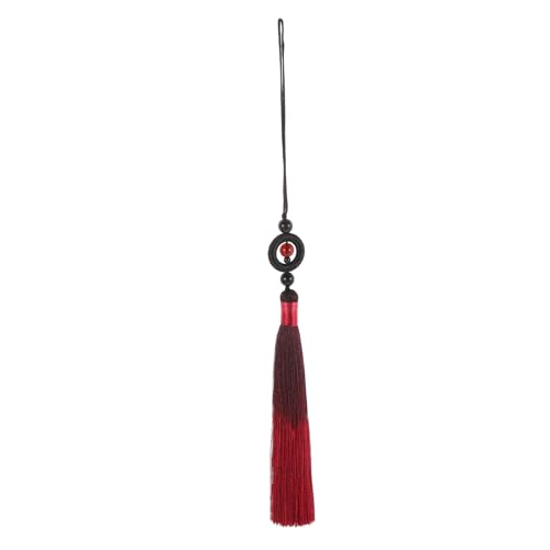 BESTonZON Chinesischer runder Handfächer Chinesische runde Handfächer Dekormünze klassischer chinesischer runder Fächer Chinesische Reichtumszauber Polyester rot BESTonZON Chinesischer runder Handfächer Chinesische runde Handfächer Dekormünze klassischer chinesischer runder Fächer Chinesische Reichtumszauber Polyester rot von BESTonZON