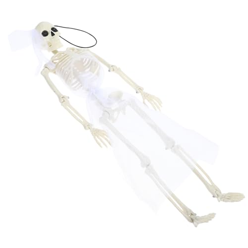 BESTonZON -Dekoration Kostüm Brautparty Hochzeitsdekorationen Halloween-Dekorationen Klingen Halloween-Kranz Skeletthochzeit Brautjungfer Im Freien Für Hochzeitsfeier Weiß Plastik BESTonZON -Dekoration Kostüm Brautparty Hochzeitsdekorationen Halloween-Dekorationen Klingen Halloween-Kranz Skeletthochzeit Brautjungfer Im Freien Für Hochzeitsfeier Weiß Plastik von BESTonZON