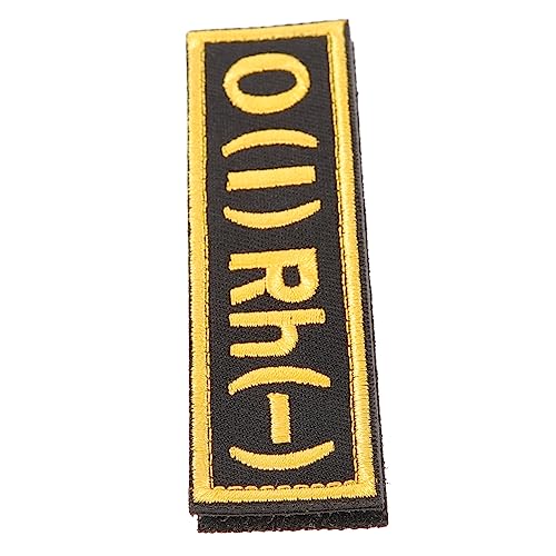 BESTonZON Dekorativer Blutgruppen Patch für Kleidung Reflektierender Taktischer Aufnäher für Jacken Rucksäcke und Militärische Ausrüstung für Notfälle BESTonZON Dekorativer Blutgruppen Patch für Kleidung Reflektierender Taktischer Aufnäher für Jacken Rucksäcke und Militärische Ausrüstung für Notfälle von BESTonZON