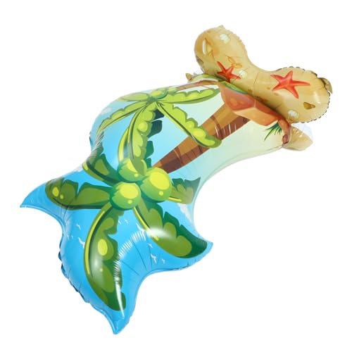 BESTonZON Dreidimensionaler Kokosnussbaum-Ballon Dekoration tropischer Ballonbogen strand deko Strandparty Gefälligkeiten für Partyballons Ballon aus Kokosnussbaum Aluminiumfolie Colorful BESTonZON Dreidimensionaler Kokosnussbaum-Ballon Dekoration tropischer Ballonbogen strand deko Strandparty Gefälligkeiten für Partyballons Ballon aus Kokosnussbaum Aluminiumfolie Colorful von BESTonZON