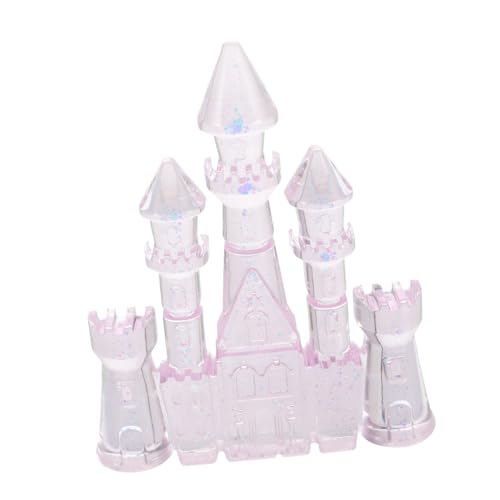 BESTonZON Edelsteinschloss-Spielzeug Schlossverzierung Schloss-Kuchen-Deckel Prinzessin Kuchen Burgspielzeug Für Kinder Prinzessinnen-partydekoration Rosa Plastik BESTonZON Edelsteinschloss-Spielzeug Schlossverzierung Schloss-Kuchen-Deckel Prinzessin Kuchen Burgspielzeug Für Kinder Prinzessinnen-partydekoration Rosa Plastik von BESTonZON