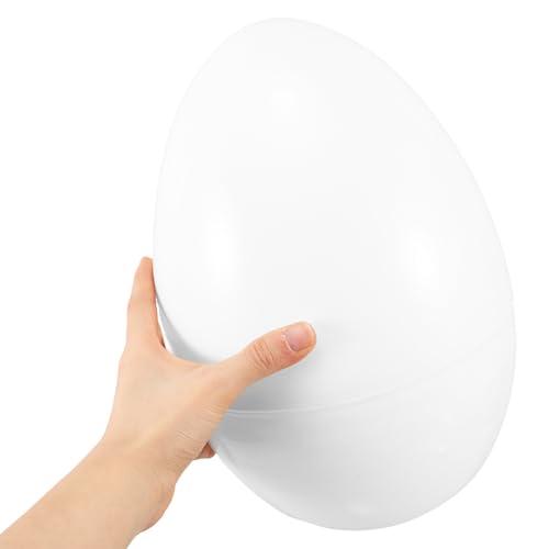 BESTonZON Extra Große Plastik-Ostereier 30 Cm Große zu Öffnende Jumbo-Plastik-Ostereier Bonbonschachtel für Tombola-Eier Zur Aufbewahrung von Süßigkeiten Spielzeug für Klassenpreise Und von BESTonZON