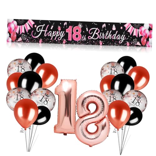 BESTonZON Geburtstagsdekoration Zum Aufhängen Luftballons Für Geburtstagsparty Ballondekorationen Mit Happy Birthday Banner Jahre Zahlenballons Und Partyornamente BESTonZON Geburtstagsdekoration Zum Aufhängen Luftballons Für Geburtstagsparty Ballondekorationen Mit Happy Birthday Banner Jahre Zahlenballons Und Partyornamente von BESTonZON
