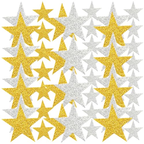 BESTonZON Weihnachtsdeko Glitzernde Stern Aufkleber Stern Sticker Für Selbstklebende Dekoration Party Aufkleber Bastelbedarf Für Weihnachten Und Feste BESTonZON Weihnachtsdeko Glitzernde Stern Aufkleber Stern Sticker Für Selbstklebende Dekoration Party Aufkleber Bastelbedarf Für Weihnachten Und Feste von BESTonZON