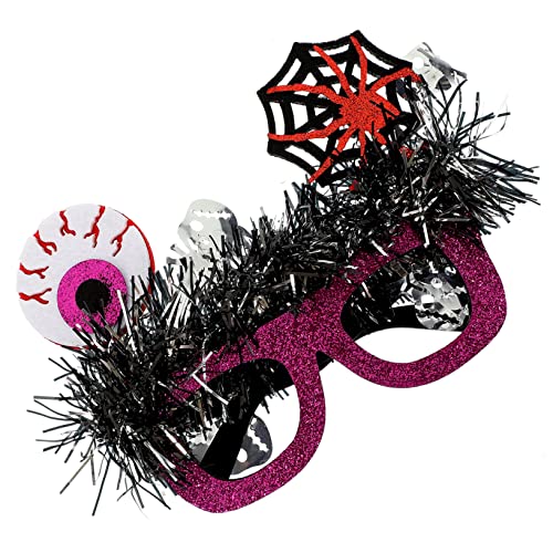 BESTonZON Halloween Brille für Erwachsene Lustige Party Brille mit Spinnenaugen und für Kostümpartys und Fotorequisiten Wiederverwendbar und Bequem BESTonZON Halloween Brille für Erwachsene Lustige Party Brille mit Spinnenaugen und für Kostümpartys und Fotorequisiten Wiederverwendbar und Bequem von BESTonZON