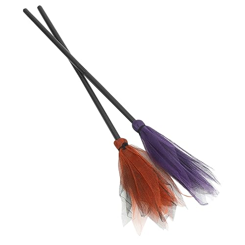 BESTonZON Halloween Hexenbesen Dekoration Abnehmbarer Griff Hexenbesen Für Kostü Und Party Und Ideal Für Cosplay Und Halloween Feiern BESTonZON Halloween Hexenbesen Dekoration Abnehmbarer Griff Hexenbesen Für Kostü Und Party Und Ideal Für Cosplay Und Halloween Feiern von BESTonZON