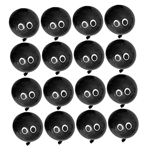 BESTonZON Halloween Luftballons Mit Tieraugen Dicke Latexballons Für Halloween Party Dekoration Lustige Karikaturaugen Ballons Für Kindergeburtstagsfeiern BESTonZON Halloween Luftballons Mit Tieraugen Dicke Latexballons Für Halloween Party Dekoration Lustige Karikaturaugen Ballons Für Kindergeburtstagsfeiern von BESTonZON