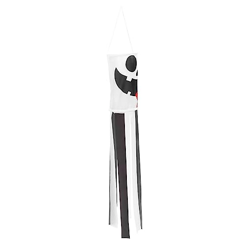 BESTonZON Halloween Windsock Flagge Windsock für Garten Wetterfestes für Halloween Hängende Dekoration für und Außenbereich für Unvergessliche von BESTonZON