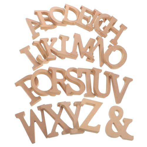 BESTonZON Holzbuchstaben DIY Holzbuchstaben zum Basteln und Dekorieren Kreative Fotografie Requisiten für Heimdekoration und Kunstprojekte Rustikaler Charme für BESTonZON Holzbuchstaben DIY Holzbuchstaben zum Basteln und Dekorieren Kreative Fotografie Requisiten für Heimdekoration und Kunstprojekte Rustikaler Charme für von BESTonZON