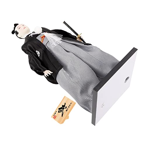 BESTonZON Japanische Ornamente – Samurai-Puppe Mit Kimono Im Japanischen Stil Ideales Für Geburtstagsparty-Dekorationen BESTonZON Japanische Ornamente – Samurai-Puppe Mit Kimono Im Japanischen Stil Ideales Für Geburtstagsparty-Dekorationen von BESTonZON