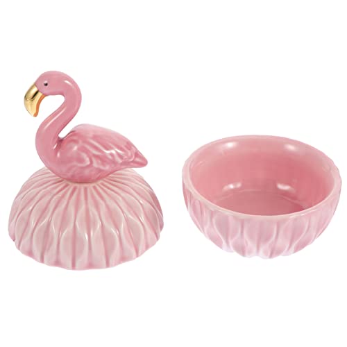 BESTonZON Keramik Schmuckschatulle Schmuckdose Porzellan Mit Deckel 2 Stücke Schmuckbox Flamingo Figur Schmuck Box Schmuckkästchen Ohrringe Ehering Box Hochzeit Valentinstag Geschenkbox Rosa BESTonZON Keramik Schmuckschatulle Schmuckdose Porzellan Mit Deckel 2 Stücke Schmuckbox Flamingo Figur Schmuck Box Schmuckkästchen Ohrringe Ehering Box Hochzeit Valentinstag Geschenkbox Rosa von BESTonZON