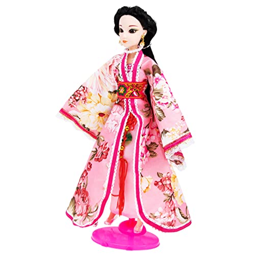 BESTonZON Kids Doll Toy Mit Traditioneller Han-Kleidung Modische Puppe Für Kreatives Spielen Und Rollenspiele Als Und Dekoration Für Junge Mädchen von BESTonZON