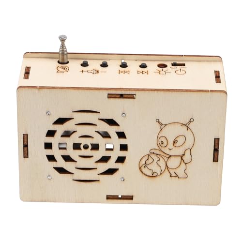 BESTonZON Kinderradio experimentierkasten kinderspielzeug -DIY-Radio bastelset für Technikspielzeug Holzbausätze für Radio Experimentierspielzeug für Metall Khaki BESTonZON Kinderradio experimentierkasten kinderspielzeug -DIY-Radio bastelset für Technikspielzeug Holzbausätze für Radio Experimentierspielzeug für Metall Khaki von BESTonZON