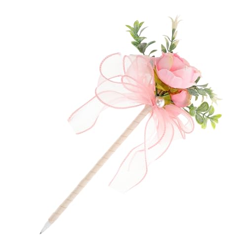BESTonZON Kugelschreiber mit Rosenimitat dekorative Stifte Blumenstifte für Damen Kunstblumen Kugelschreiber Rosenform Stift Valentinstag-Rose-Kugelschreiber Kugelschreiber in Rosenform Rosa BESTonZON Kugelschreiber mit Rosenimitat dekorative Stifte Blumenstifte für Damen Kunstblumen Kugelschreiber Rosenform Stift Valentinstag-Rose-Kugelschreiber Kugelschreiber in Rosenform Rosa von BESTonZON