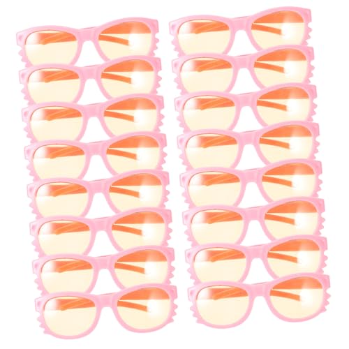BESTonZON Kunststoff Puppe Brillen Pack Stilvolle Gläser Für Puppenhäuser Party Zubehör BESTonZON Kunststoff Puppe Brillen Pack Stilvolle Gläser Für Puppenhäuser Party Zubehör von BESTonZON