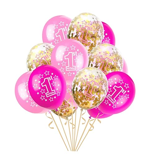 BESTonZON Latex Ballons Und Dekoration Für Geburtstag Und Geburtstag Party Inklusive Einer Rolle Bunter Geschenkband Für Kreative Akzente BESTonZON Latex Ballons Und Dekoration Für Geburtstag Und Geburtstag Party Inklusive Einer Rolle Bunter Geschenkband Für Kreative Akzente von BESTonZON