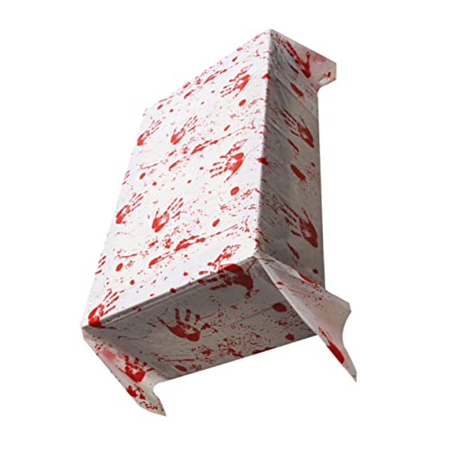 BESTonZON Lieferungen 2-Teiliges Tuch Für Tisch Krankenhaus Tischdecke Vampir Gruseliges Zubehör Dekoration Rechteckig Für Halloween Spuk Splatter Horror X Zoll Picknick-Abdeckungen BESTonZON Lieferungen 2-Teiliges Tuch Für Tisch Krankenhaus Tischdecke Vampir Gruseliges Zubehör Dekoration Rechteckig Für Halloween Spuk Splatter Horror X Zoll Picknick-Abdeckungen von BESTonZON