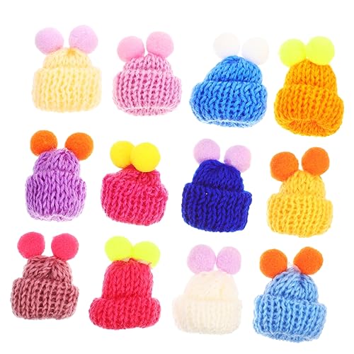 BESTonZON Mini Strickmützen Für Puppen üße DIY Hüte Für Bastelprojekte Weihnachtsdeko Und Flaschendekoration Farbauswahl Zufällig Puppenzubehör Für Kreative Ideen BESTonZON Mini Strickmützen Für Puppen üße DIY Hüte Für Bastelprojekte Weihnachtsdeko Und Flaschendekoration Farbauswahl Zufällig Puppenzubehör Für Kreative Ideen von BESTonZON