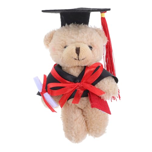 BESTonZON Mini-abschlussbär Abschluss Kindergarten-abschlussbärenmasse Abschlussbär-plüschmasse Abschlussverzierung Abschlussplüsch Gefüllt Abschluss Bär Plüschstoffe Brown BESTonZON Mini-abschlussbär Abschluss Kindergarten-abschlussbärenmasse Abschlussbär-plüschmasse Abschlussverzierung Abschlussplüsch Gefüllt Abschluss Bär Plüschstoffe Brown von BESTonZON