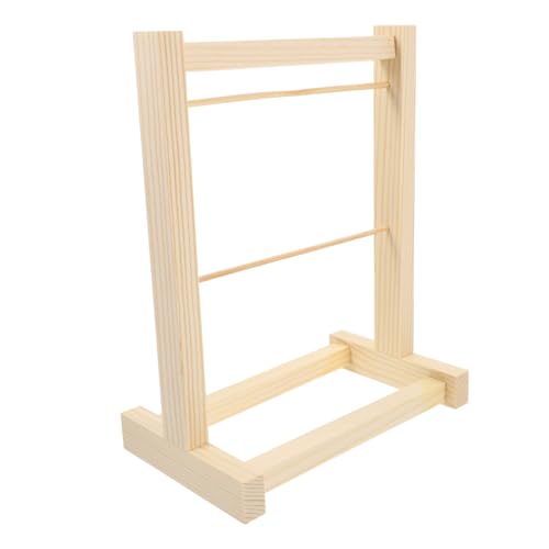 BESTonZON Mini-kleiderständer Für Puppen Spielzeug-Garderobe Aus Holz Für 20 cm Miniatur-puppenhaus Stabile Stilvolle Aufbewahrung Von Kleidung BESTonZON Mini-kleiderständer Für Puppen Spielzeug-Garderobe Aus Holz Für 20 cm Miniatur-puppenhaus Stabile Stilvolle Aufbewahrung Von Kleidung von BESTonZON