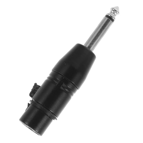 BESTonZON Mono Klinke Xlr Buchse Audio Adapter Langlebiger Metallstecker Kompatibel mit Mikrofonen und Stereo Kopfhörern Leichtes Design für Studio und Live Einsatz Stabile Klangübertragung BESTonZON Mono Klinke Xlr Buchse Audio Adapter Langlebiger Metallstecker Kompatibel mit Mikrofonen und Stereo Kopfhörern Leichtes Design für Studio und Live Einsatz Stabile Klangübertragung von BESTonZON