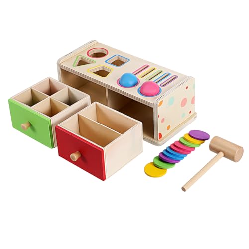 BESTonZON Montessori Holzspielzeug Formen Sortierbox Farbige Sortierblöcke Pädagogisches Lernspielzeug für Kleinkinder Jungen Mädchen Jahre Montessori Frühförderung BESTonZON Montessori Holzspielzeug Formen Sortierbox Farbige Sortierblöcke Pädagogisches Lernspielzeug für Kleinkinder Jungen Mädchen Jahre Montessori Frühförderung von BESTonZON