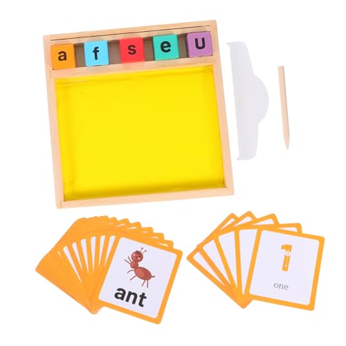 BESTonZON Montessori Lernspielzeug Tablett Sandschreiben Sensorisches Schreiben Sandspielzeug Sandbrett Homeschool Supplies Montessori Buchstabenarbeit Montessori Zeichenbrett BESTonZON Montessori Lernspielzeug Tablett Sandschreiben Sensorisches Schreiben Sandspielzeug Sandbrett Homeschool Supplies Montessori Buchstabenarbeit Montessori Zeichenbrett von BESTonZON