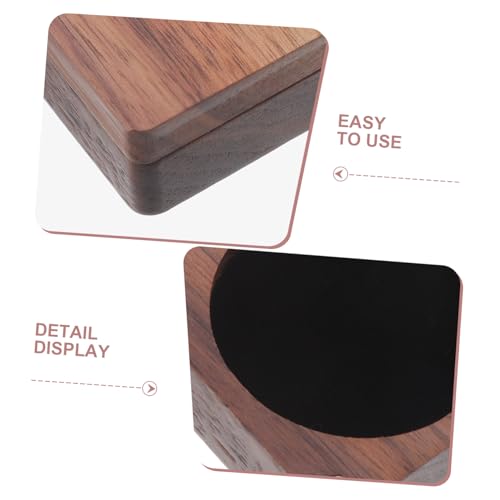BESTonZON Münzvitrine Aus Holz Mit Magnetverschluss Kleine Aufbewahrungsbox Für Challenge Coins Und Medaillen Tragbar Mit Weichem Innenfutter Für Schutz BESTonZON Münzvitrine Aus Holz Mit Magnetverschluss Kleine Aufbewahrungsbox Für Challenge Coins Und Medaillen Tragbar Mit Weichem Innenfutter Für Schutz von BESTonZON