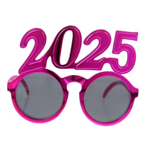 BESTonZON Neujahrsbrille Lustige Leichte Partybrille für Silvesterfeiern Farbenfrohe Fotorequisiten für Unvergessliche Geeignet für Jedes Fest BESTonZON Neujahrsbrille Lustige Leichte Partybrille für Silvesterfeiern Farbenfrohe Fotorequisiten für Unvergessliche Geeignet für Jedes Fest von BESTonZON