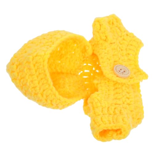 BESTonZON Niedliche Plüschspielzeug-Kleidung Gestricktes Strampler-Outfit Für 12 cm Große Puppen Zum Anziehen Rollenspiele Weiches Material Leicht Zu Reinigen von BESTonZON