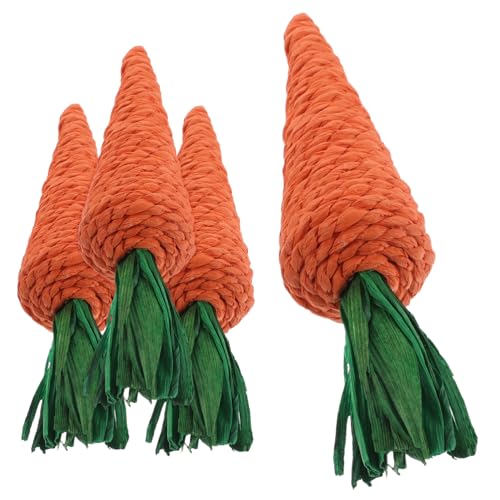BESTonZON Osterkarotten- 4 Stück Dekorative Karotten-Ornamente Sicher Und Charmant Für Die Zimmerdekoration Von Jungen Und Mädchen BESTonZON Osterkarotten- 4 Stück Dekorative Karotten-Ornamente Sicher Und Charmant Für Die Zimmerdekoration Von Jungen Und Mädchen von BESTonZON