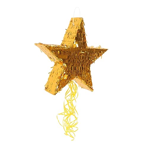 BESTonZON Pinata Fünfzackige Stern Pinata Für Geburtstagsfeiern Gefüllt Partyspielzeug Für Dekoration Für Kindergeburtstag von BESTonZON