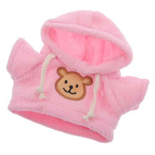BESTonZON Plüschbär Kleidung Niedliches Pinkes Puppen T Shirt Kleine Puppenkleidung für Kuscheltiere Detailreich Gefertigte Ersatz Sweatshirt Accessoires für Puppen und Sammler BESTonZON Plüschbär Kleidung Niedliches Pinkes Puppen T Shirt Kleine Puppenkleidung für Kuscheltiere Detailreich Gefertigte Ersatz Sweatshirt Accessoires für Puppen und Sammler von BESTonZON