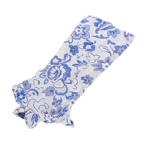 BESTonZON Puppe Cheongsam Puppenkleid Asiatische Puppenbekleidung Chinesische Kleidung für Puppen Stilvolle Puppenmode süßes Puppenzubehör Kleid für Puppen Stoff Blue von BESTonZON