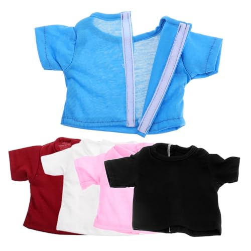 BESTonZON Puppenkleidung Puppenmode Puppenoutfits Puppenaccessoires Puppen Fashion Miniatur-Zubehör Kleidung Anzug Puppen Puppen-T-Shirts für Kleidung zur Puppendekoration Stoff BESTonZON Puppenkleidung Puppenmode Puppenoutfits Puppenaccessoires Puppen Fashion Miniatur-Zubehör Kleidung Anzug Puppen Puppen-T-Shirts für Kleidung zur Puppendekoration Stoff von BESTonZON
