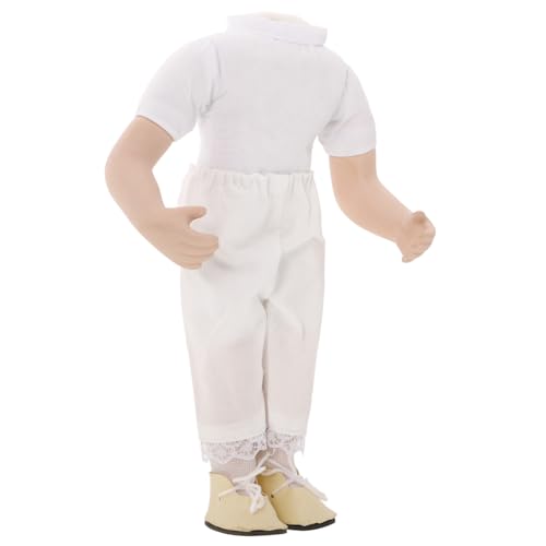 BESTonZON Puppenzubehör aus Keramik Puppenbau Puppenkörper Puppenfigur für Puppenkleidung DIY-Puppen DIY Puppe versorgung Puppenteile Puppe Dicke Körper Stoff Weiß BESTonZON Puppenzubehör aus Keramik Puppenbau Puppenkörper Puppenfigur für Puppenkleidung DIY-Puppen DIY Puppe versorgung Puppenteile Puppe Dicke Körper Stoff Weiß von BESTonZON