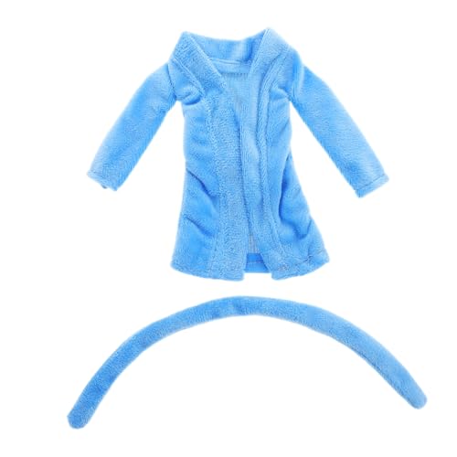 BESTonZON Robe Accessoires Mini Doll Bademantel Kleidung Miniaturpuppen-Bademantel Puppen-mini-Bademantel-Accessoire Mini-Bademantel Für Puppenkleidung Puppenrock Stoff Sky-Blue BESTonZON Robe Accessoires Mini Doll Bademantel Kleidung Miniaturpuppen-Bademantel Puppen-mini-Bademantel-Accessoire Mini-Bademantel Für Puppenkleidung Puppenrock Stoff Sky-Blue von BESTonZON