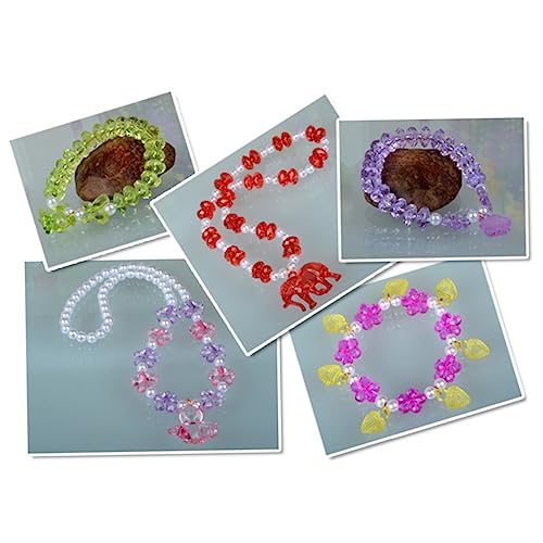 BESTonZON S Schmuckherstellungsset 550 Pcs Acrylperlen Spielzeug Für Jungen Und Mädchen Zur Schmuckherstellung Basteln Und Dekorationen von BESTonZON