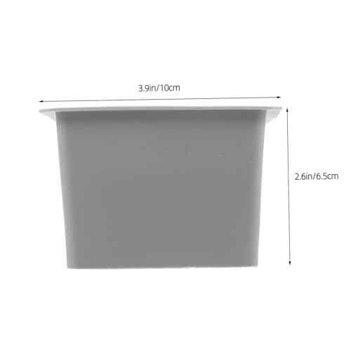 BESTonZON Silikonform für Zementblumentöpfe DIY Beton Pflanzgefäß Kreative Doppelschichtige Gießform für Sukkulenten Vielseitig für Innen und Außenbereich Graue Epoxidharzform BESTonZON Silikonform für Zementblumentöpfe DIY Beton Pflanzgefäß Kreative Doppelschichtige Gießform für Sukkulenten Vielseitig für Innen und Außenbereich Graue Epoxidharzform von BESTonZON