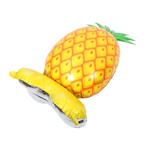 BESTonZON Stehender Ananas Folienballon Hawaii Style Sommerparty Dekoration Kindergeburtstag Indoor Outdoor Party Ornament BESTonZON Stehender Ananas Folienballon Hawaii Style Sommerparty Dekoration Kindergeburtstag Indoor Outdoor Party Ornament von BESTonZON