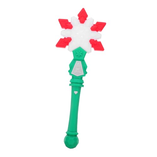 BESTonZON Weihnachts Glitzerstab Leuchtender Prinzessinnen Zauberstab Prinzessinnen Schneeflocken Zauberstab Für Partys von BESTonZON