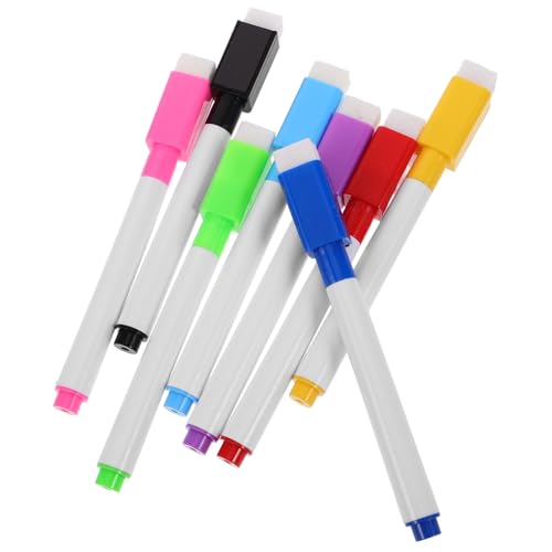 BESTonZON Whiteboard-Stift Whiteboard-Marker Trocken Abwischbar Flüssigtintenmarker Für Die Tafel Magnetischer Kreidemarker Für Whiteboard Mini-Marker Für Trockenlöschstift Plastik BESTonZON Whiteboard-Stift Whiteboard-Marker Trocken Abwischbar Flüssigtintenmarker Für Die Tafel Magnetischer Kreidemarker Für Whiteboard Mini-Marker Für Trockenlöschstift Plastik von BESTonZON