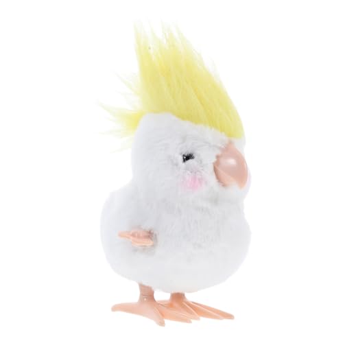 BESTonZON Wind Up Plüschspielzeug Hüpfendes Küken Uhrwerkspielzeug für Ostern Mitgebsel und für Charmantes Retro Tierchen für Drinnen und Draußen BESTonZON Wind Up Plüschspielzeug Hüpfendes Küken Uhrwerkspielzeug für Ostern Mitgebsel und für Charmantes Retro Tierchen für Drinnen und Draußen von BESTonZON