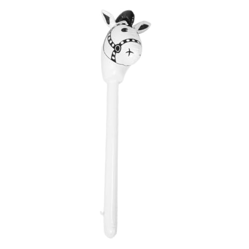 BESTonZON aufblasbarer Pferdestock Hochzeitsballons Spielzeugballons Pferdestöcke für Luftballons aufblasbares aufblasbares tier aufblasbares Stockpferd Pferdekopfstock PVC Weiß BESTonZON aufblasbarer Pferdestock Hochzeitsballons Spielzeugballons Pferdestöcke für Luftballons aufblasbares aufblasbares tier aufblasbares Stockpferd Pferdekopfstock PVC Weiß von BESTonZON