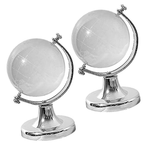 BESTonZON & 2er-Pack Erdkugeln Mit Weltkarten-skulptur Perfekt Als Schreibtisch-Dekoration & Foto-Requisiten BESTonZON & 2er-Pack Erdkugeln Mit Weltkarten-skulptur Perfekt Als Schreibtisch-Dekoration & Foto-Requisiten von BESTonZON