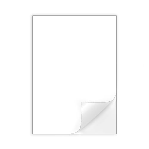 500 Blätter, 210mm x 297mm, Universal Etiketten Selbstklebend Bedruckbar, Sticker Mattes Papier, Aufkleber A4 Kompatibel mit Inkjet & Laser Drucker, 1 Etikett pro Blatt 500 Blätter, 210mm x 297mm, Universal Etiketten Selbstklebend Bedruckbar, Sticker Mattes Papier, Aufkleber A4 Kompatibel mit Inkjet & Laser Drucker, 1 Etikett pro Blatt von BETCKEY