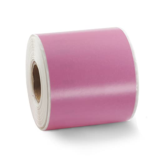 BETCKEY - 1 Große Rolle Rosa Mehrzwecketiketten Kompatibel mit DYMO 99019(S0722480), 59mm x 190mm, 150 Farbige Etiketten für LabelWriter 450, 4XL NICHT passend 550 oder 5XL von BETCKEY